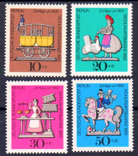 Berlin 348 351 postfrisch - berlin, /