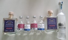 Kyle's Club Gin 23 Negroni Classic Belvedere Vodka 0,05l Miniatur Deko Leer