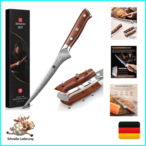 Exquisites 18cm damaststahl - 18cm,