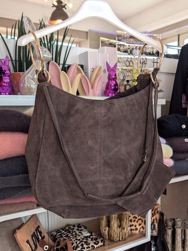 Wildleder tasche hobo bag - hobo,