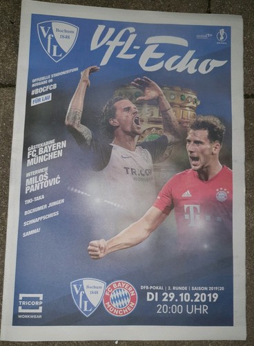 Stadionzeitung programm vfl - programm,