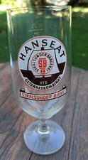 Hanseat Bierglas, Stralsunder Brauerei, 0,25l, 1970er Jahre - Sammlerstück