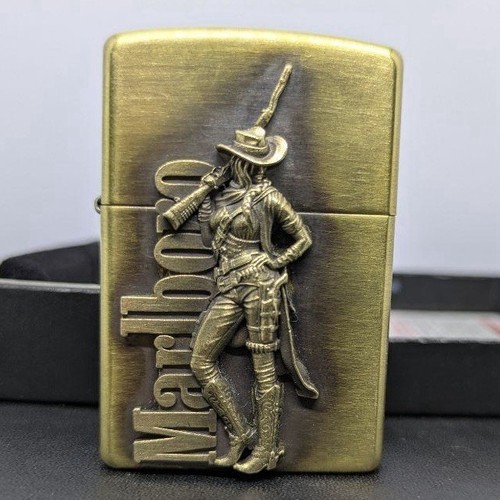 Zippo marlboro cowgirl solid - zippo,