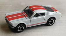 Matchbox 1965 Ford Mustang GT weiß rote Streifen MBX Oldtimer Auto Car Mattel 65