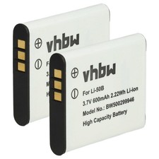 2x Akku für Casio Exilim