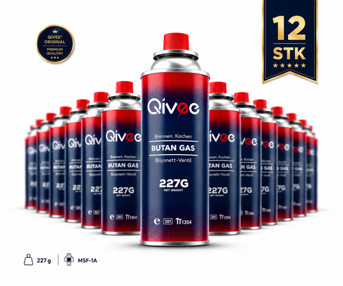12x butan gas kartusche 227g - butan,