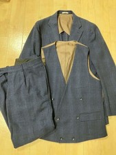 SUIT SELECT Zweireiher Anzug 3-teilig A6 navy