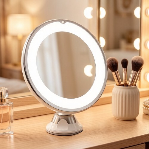 Led kosmetikspiegel 10x - led,