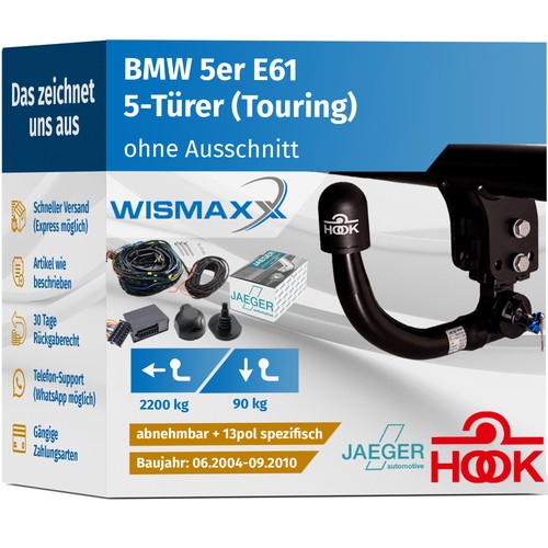 Anhängerkupplung für bmw 5er - für,