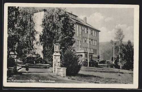Ansichtskarte waltershausen - ansichtskarte,