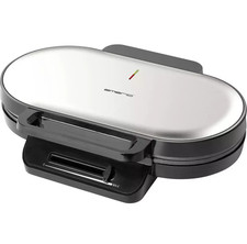 Doppel Waffeleisen Silber