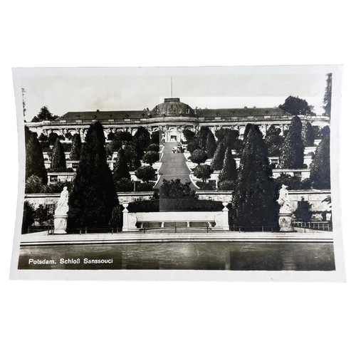 Postkarte potsdam schloss - potsdam,