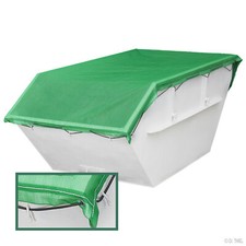 Containerplane luftdurchlässig PE 220 g/m² Muldenplane Containernetz Muldennetz