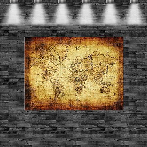 Xxl weltkarte 160x105cm alt - weltkarte,