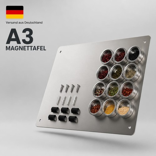 Magnettafel edelstahl - magnettafel,