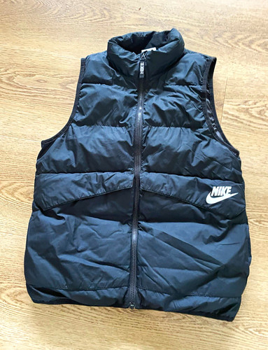 Nike jungen steppweste - steppweste, schwarz