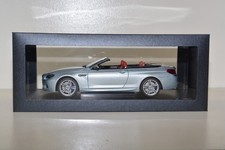 BMW 6er M6 F12 CABRIO SILVERSTONE II 1:18 PARAGON DEALER VERY RARE