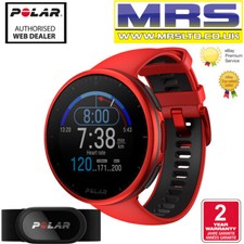 Polar Vantage V2 GPS Uhr - rot (mit H10 Pulssensor) - 900100189