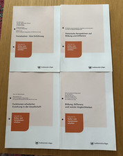 Fernuni Hagen Bildungswissenschaften 4 Studienbr. Bildung Soziale Ungleichheiten