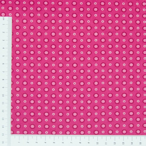 Pünktchen auf rosa 140 - 140, cm