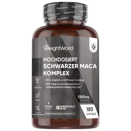 Weightworld 180 maca - weightworld, kapseln