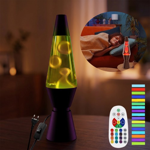 Lavalampe glitter rgb - lavalampe,