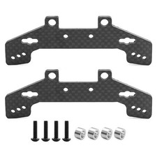 Carbon Fiber Shock Mount Front Rear Universal Shock Mount für Tamiya TT02 TT02R