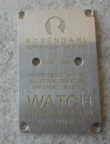 Rosendahl uhr ersatzteil - uhr,