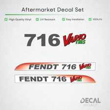 Fendt 716 Vario TMS Aufkleber