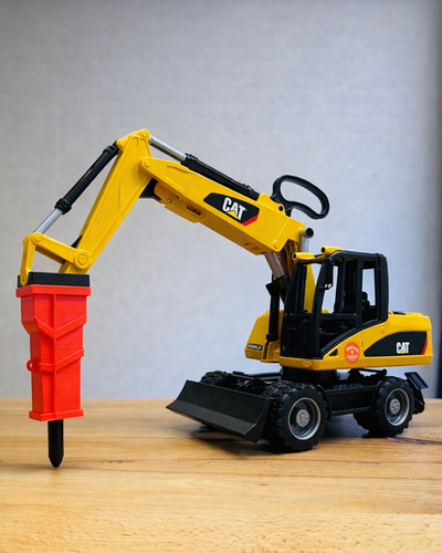 Bruder bagger abbruchhammer - bruder,