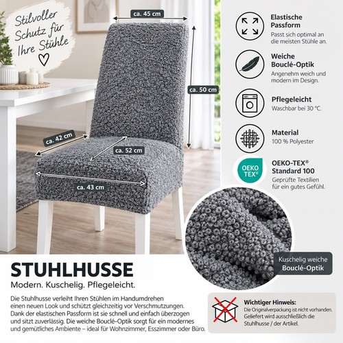 Stretch hussen stuhlhussen - hussen,