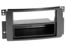 für Smart Fortwo C451 A541 Auto Radio Blende Montage Einbau Rahmen 1-DIN schwarz