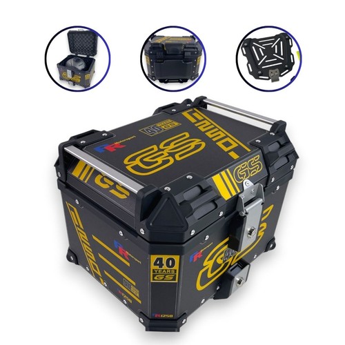 Motorradkoffer alu topcase 45l - alu,