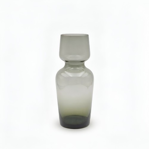 Rauchglas vase vintage - vase,