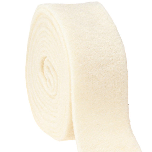 Filzband weiß 5cm - weiß, x