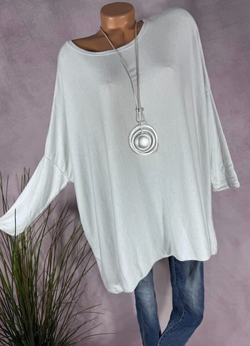 Feinstrick oversize pullover - oversize,