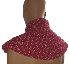 Körnerkissen mit Kragen Schulterkissen BIO-Dinkelkissen Nacken  * Kissenjule *