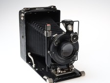 Voigtländer Bergheil 6x9 Kamera Heliar 105mm f3.5 Objektiv 98568