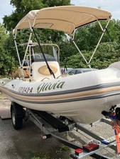 RIB ZODIAC MEDLINE 550 NEO 100PS Mercury;  Brenderup;  Festrumpfschlauchboot