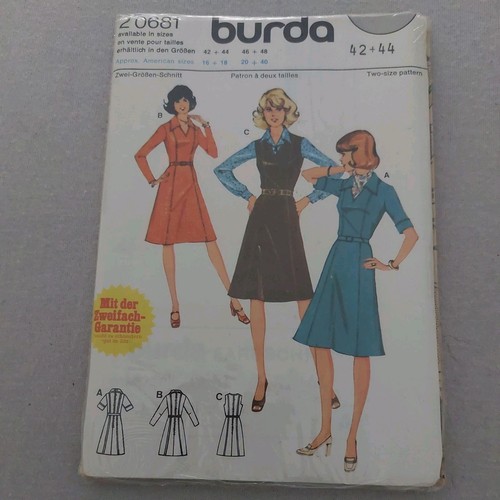 Burda 20681damen vintage - burda,