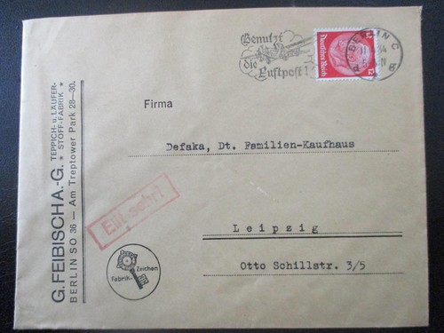 Firmenbrief feibisch - (2724), g.