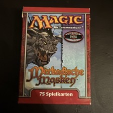MTG Magic the Gathering Leere Box Starter Deck Merkadische Masken