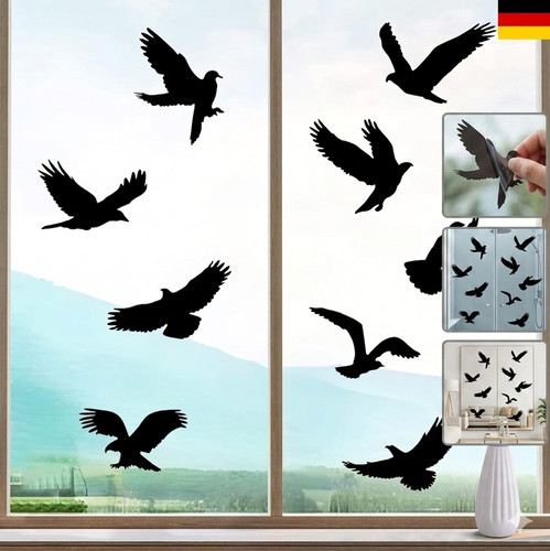 Fensteraufkleber vogelschutz - fensteraufkleber,