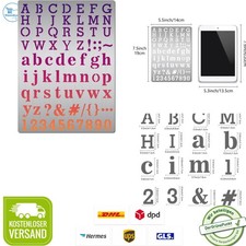 Metall-Buchstaben-Schablone
