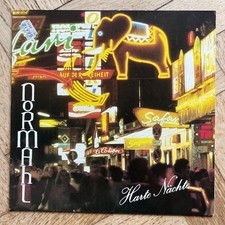 Normahl Harte Nächte Vinyl LP 1986 Original Deutschpunk Album Auf der Reeperbahn