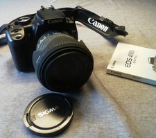 Canon EOS 400 D Camera Fotoapparat Bild Foto Kamera Digital Komplett Set...