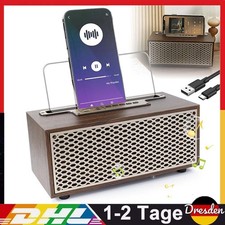 Tragbare Retro Holz Bluetooth