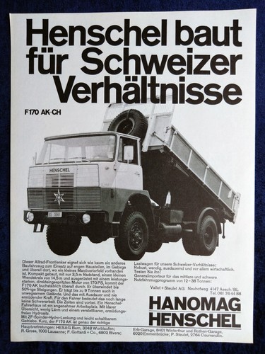 Hanomag henschel lkw - hanomag,