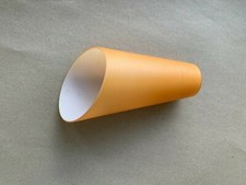 Lampenschirm Ersatzglas Glasschirm Wandleuchte Trio 2502211 abgeschrägt Amber