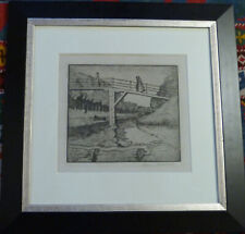 Jugendstil Original-Radierung von Ingwer PAULSEN (1883-1943)